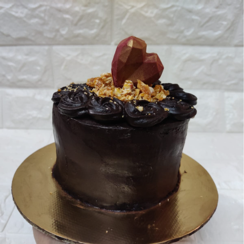 Dark fantasy chocolate loaf cake Recipe by Vedika - Cookpad